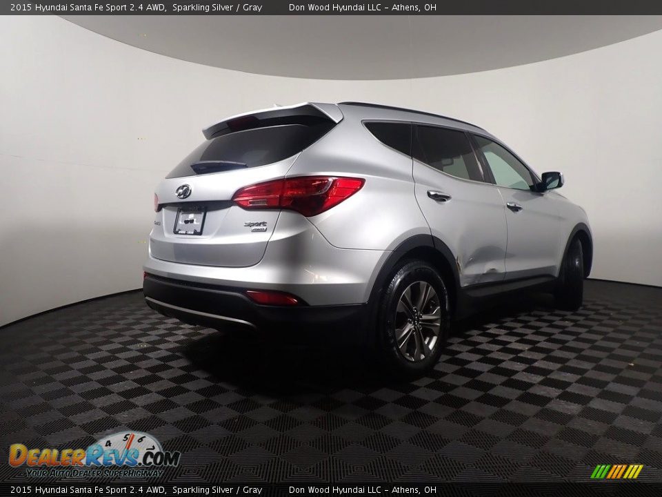 2015 Hyundai Santa Fe Sport 2.4 AWD Sparkling Silver / Gray Photo #17