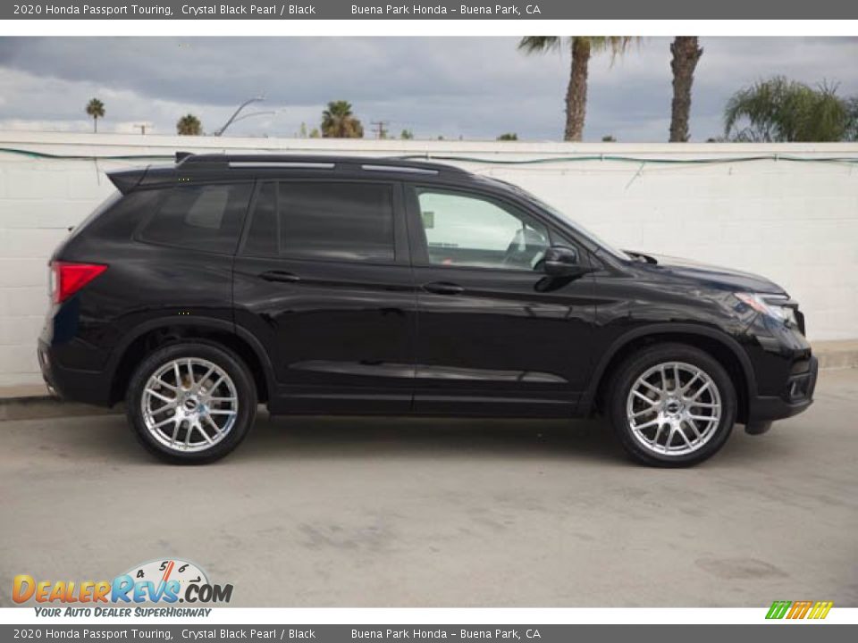 2020 Honda Passport Touring Crystal Black Pearl / Black Photo #10