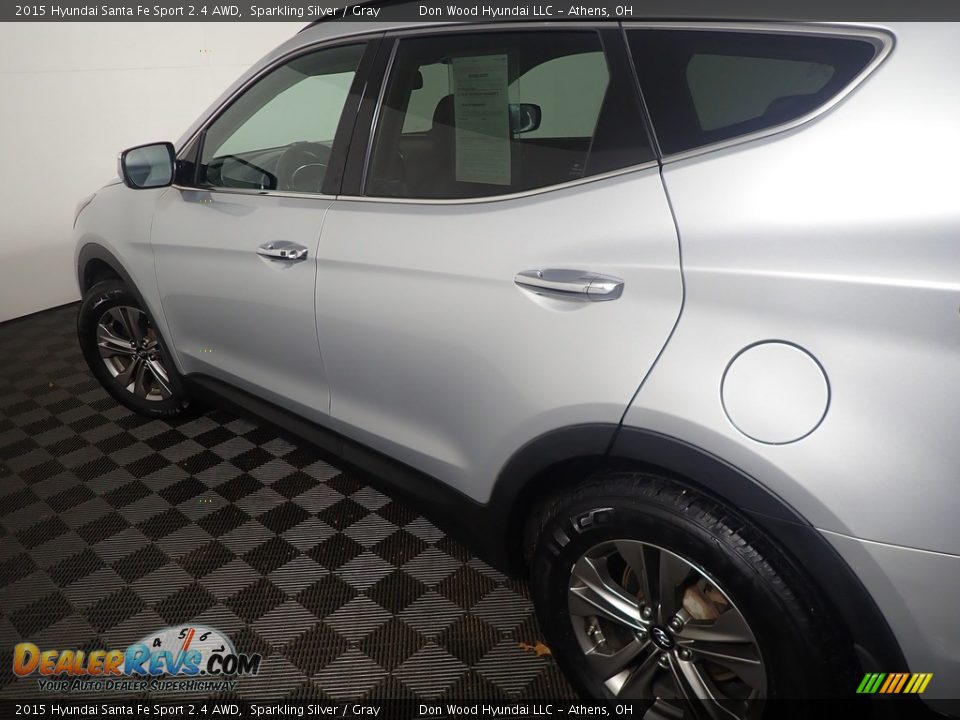 2015 Hyundai Santa Fe Sport 2.4 AWD Sparkling Silver / Gray Photo #19