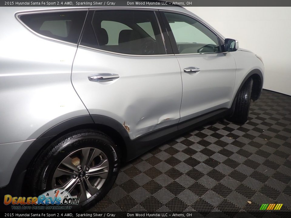 2015 Hyundai Santa Fe Sport 2.4 AWD Sparkling Silver / Gray Photo #20