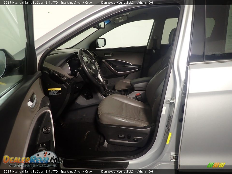 2015 Hyundai Santa Fe Sport 2.4 AWD Sparkling Silver / Gray Photo #23