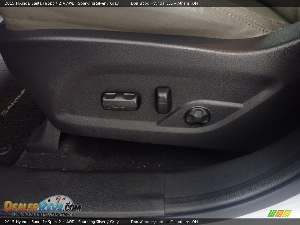 2015 Hyundai Santa Fe Sport 2.4 AWD Sparkling Silver / Gray Photo #24