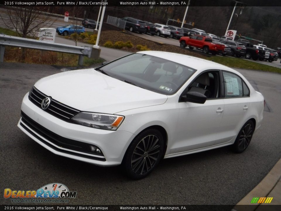 Pure White 2016 Volkswagen Jetta Sport Photo #10