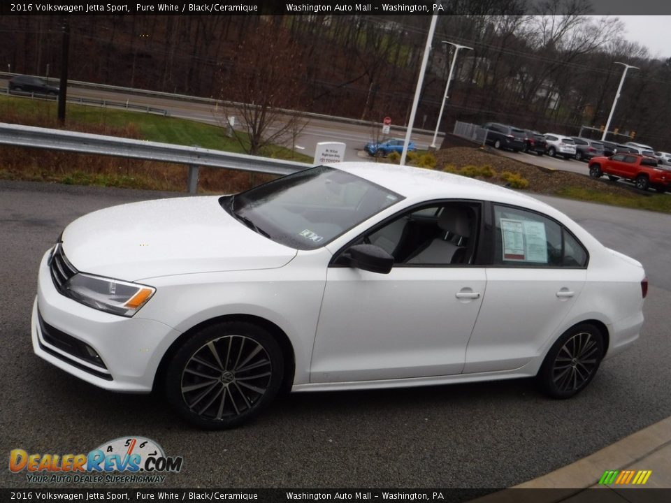 Pure White 2016 Volkswagen Jetta Sport Photo #11