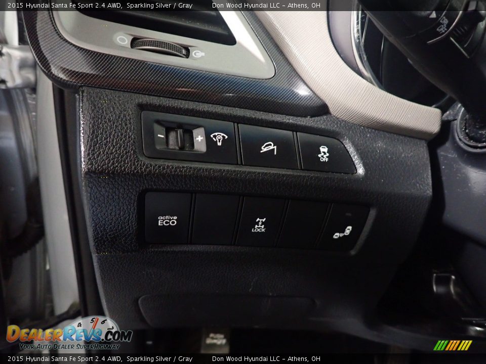 2015 Hyundai Santa Fe Sport 2.4 AWD Sparkling Silver / Gray Photo #32