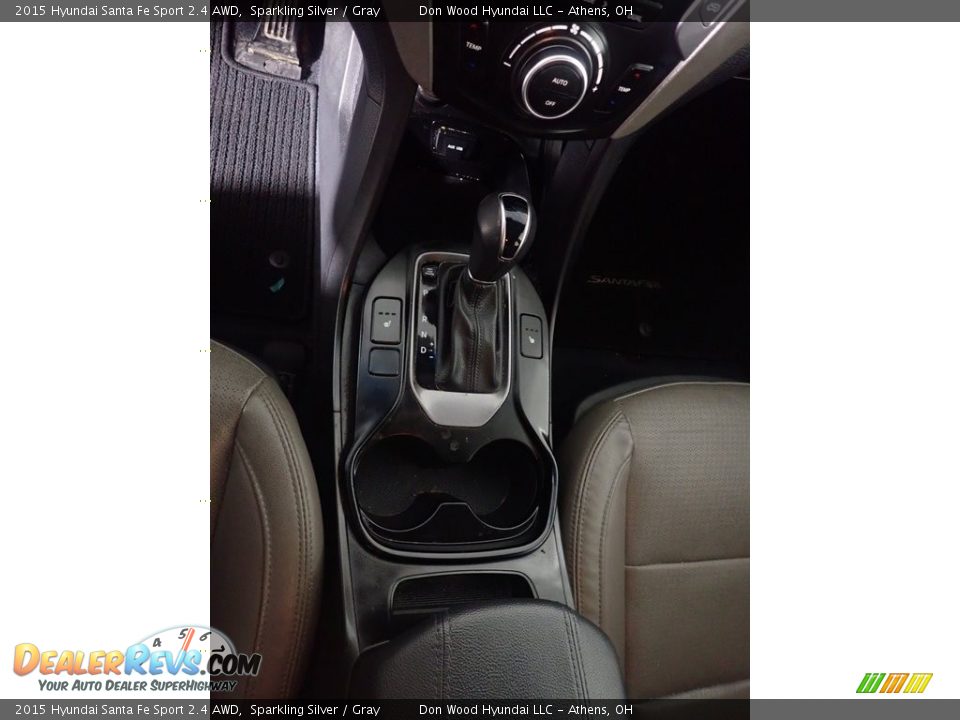 2015 Hyundai Santa Fe Sport 2.4 AWD Sparkling Silver / Gray Photo #33