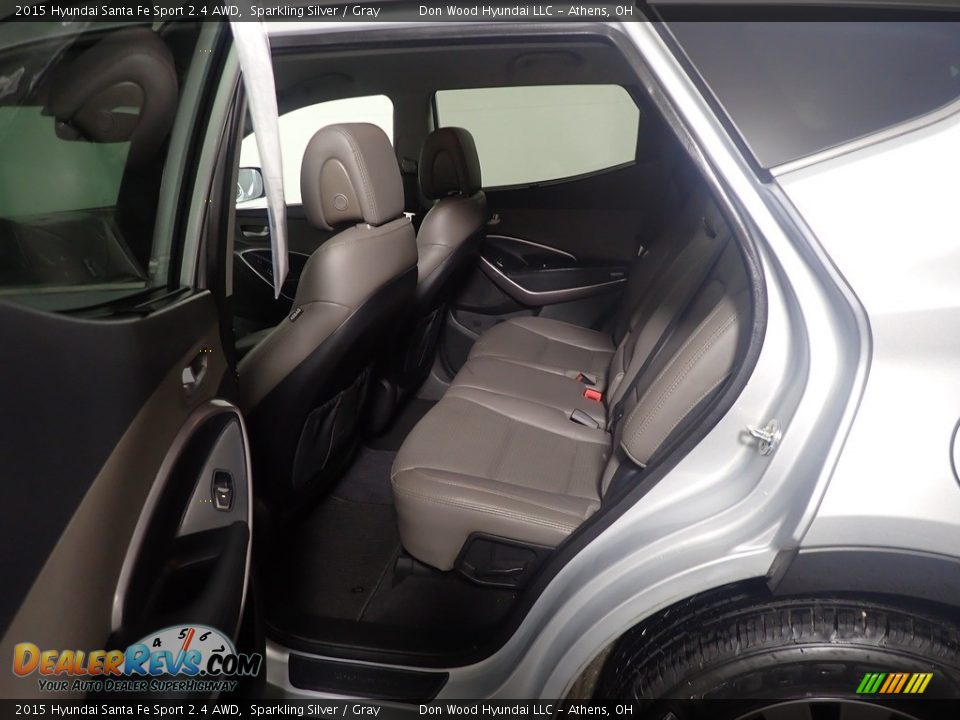 2015 Hyundai Santa Fe Sport 2.4 AWD Sparkling Silver / Gray Photo #36