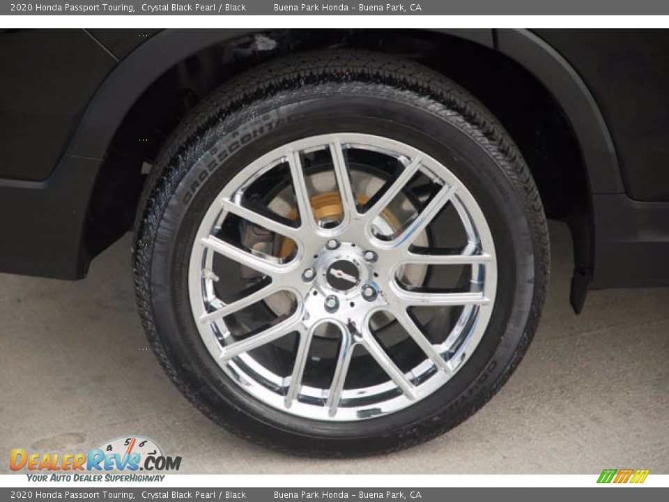 2020 Honda Passport Touring Crystal Black Pearl / Black Photo #35