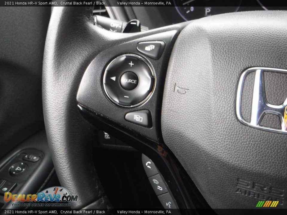 2021 Honda HR-V Sport AWD Steering Wheel Photo #18