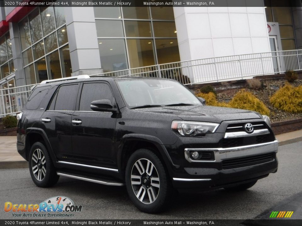 2020 Toyota 4Runner Limited 4x4 Midnight Black Metallic / Hickory Photo #1