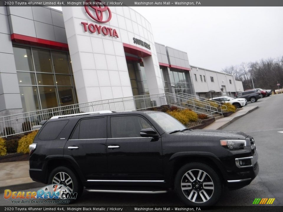 2020 Toyota 4Runner Limited 4x4 Midnight Black Metallic / Hickory Photo #2