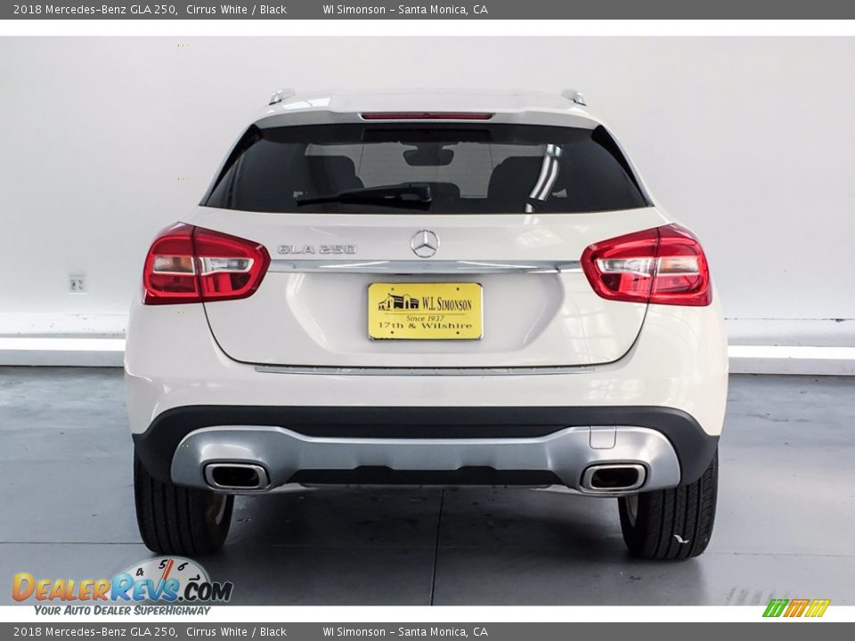 2018 Mercedes-Benz GLA 250 Cirrus White / Black Photo #3