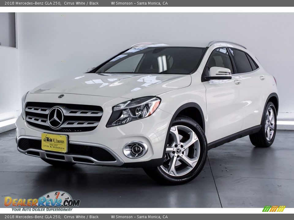 2018 Mercedes-Benz GLA 250 Cirrus White / Black Photo #11