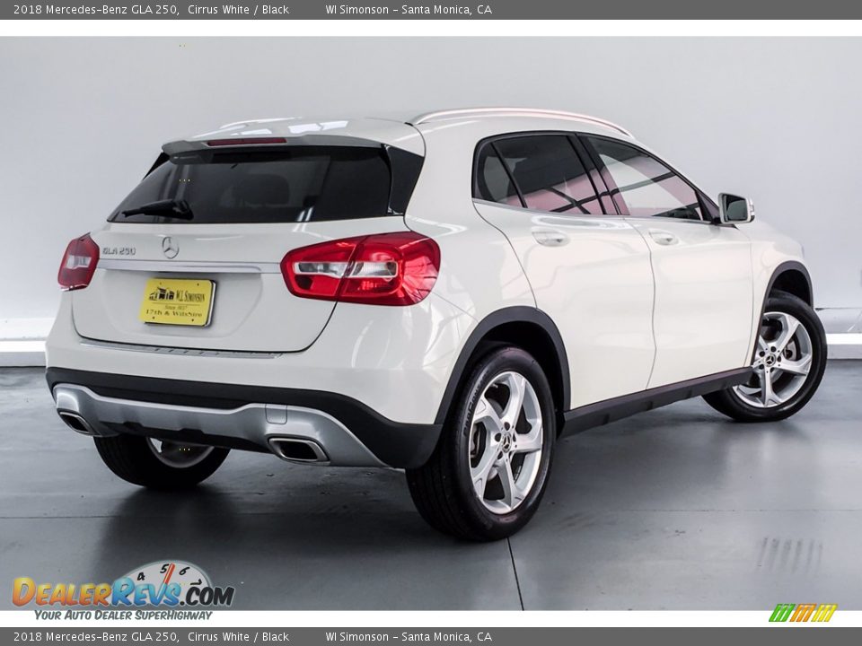 2018 Mercedes-Benz GLA 250 Cirrus White / Black Photo #15