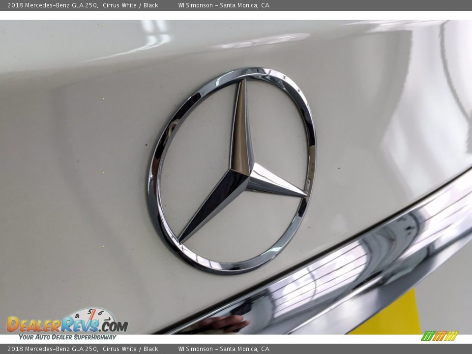 2018 Mercedes-Benz GLA 250 Cirrus White / Black Photo #27