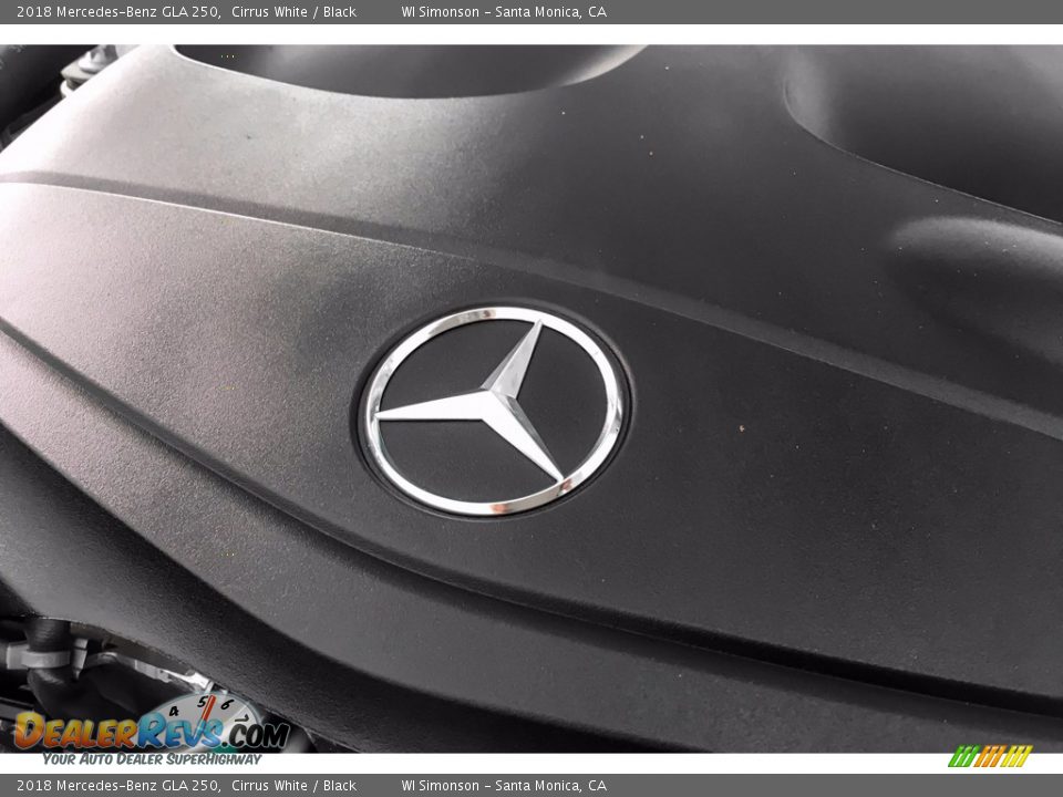 2018 Mercedes-Benz GLA 250 Cirrus White / Black Photo #31
