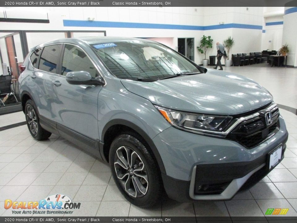 2020 Honda CR-V EX AWD Sonic Gray Pearl / Black Photo #3