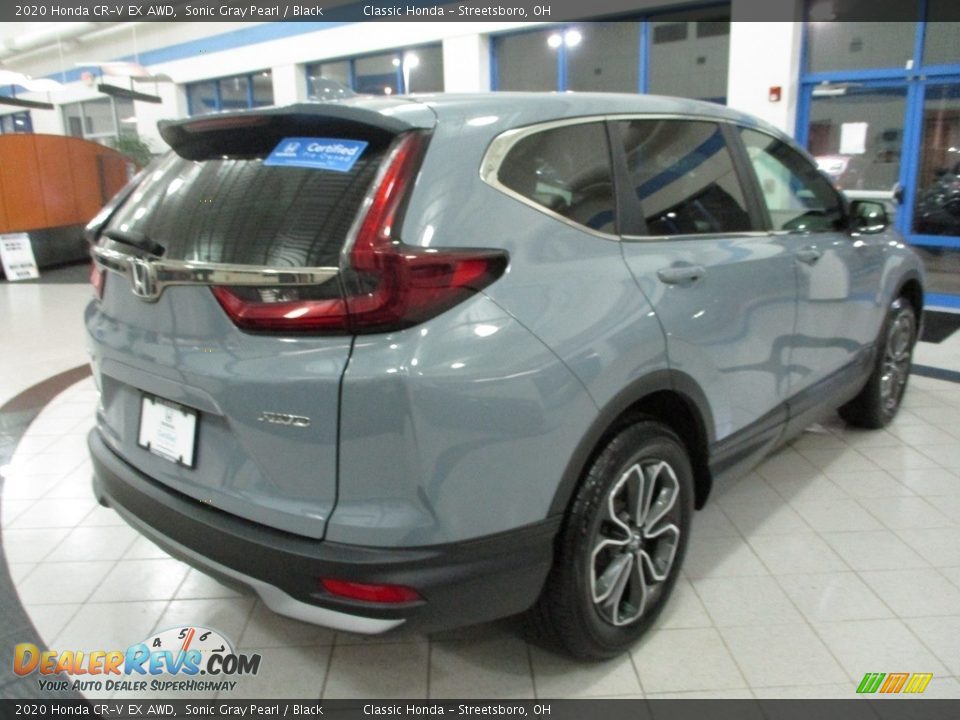 2020 Honda CR-V EX AWD Sonic Gray Pearl / Black Photo #7