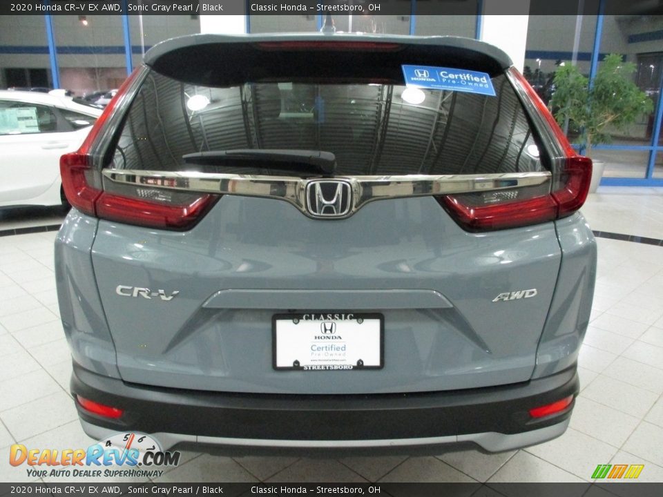 2020 Honda CR-V EX AWD Sonic Gray Pearl / Black Photo #8