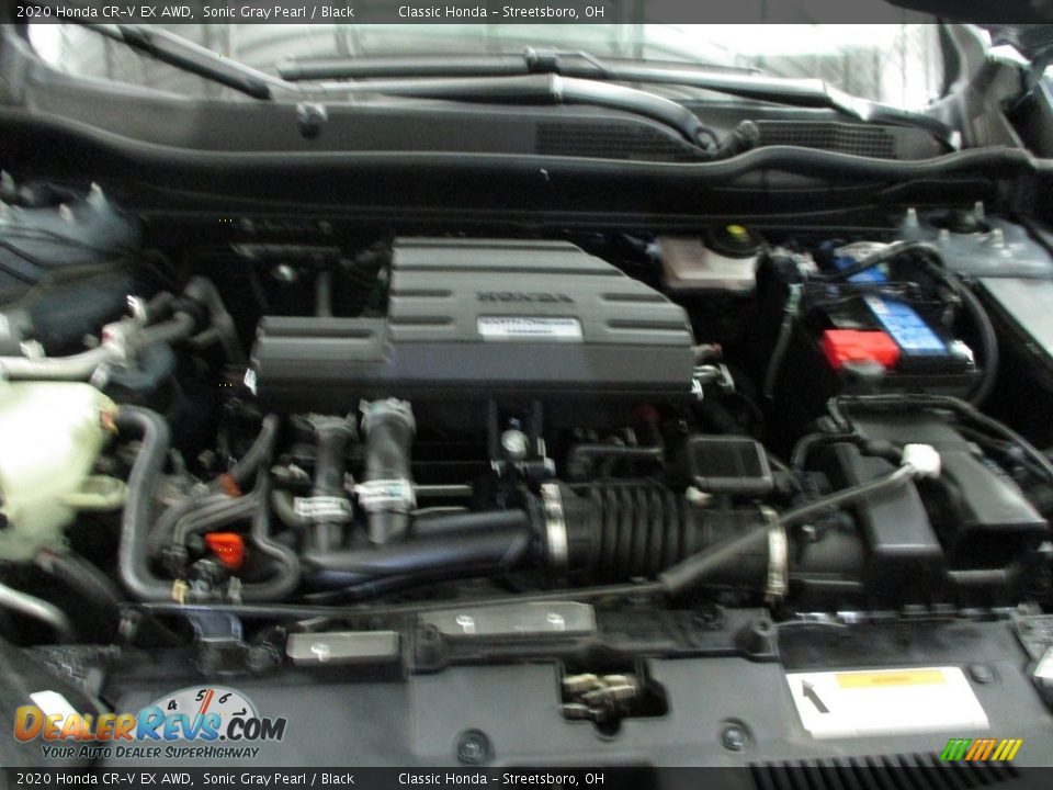 2020 Honda CR-V EX AWD Sonic Gray Pearl / Black Photo #13