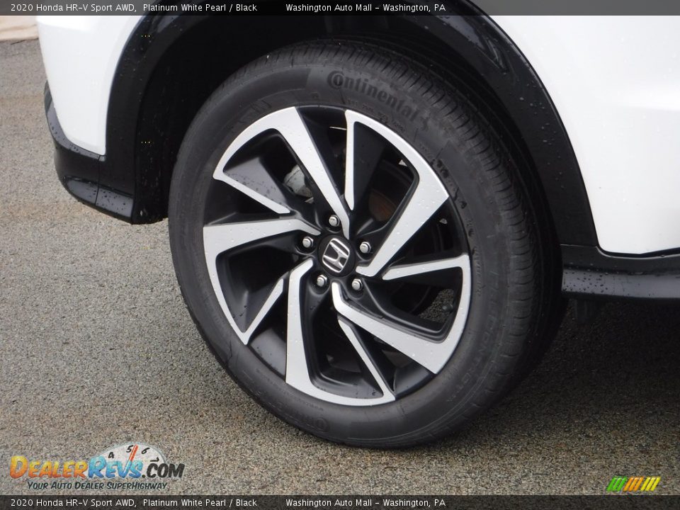 2020 Honda HR-V Sport AWD Platinum White Pearl / Black Photo #3