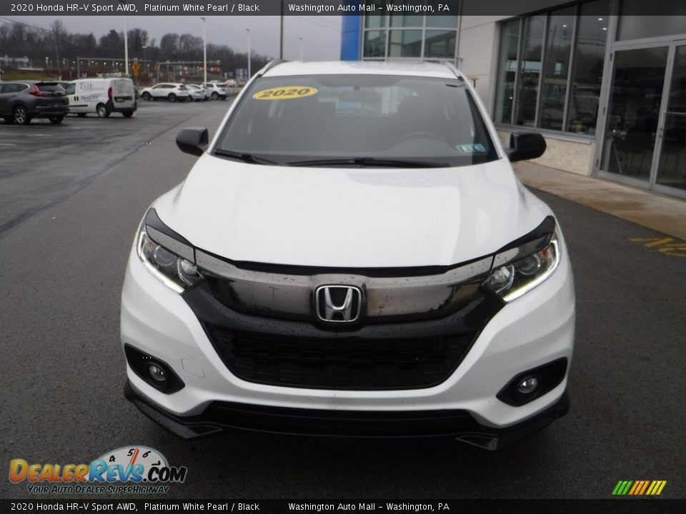 2020 Honda HR-V Sport AWD Platinum White Pearl / Black Photo #4