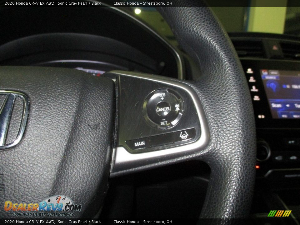 2020 Honda CR-V EX AWD Sonic Gray Pearl / Black Photo #32