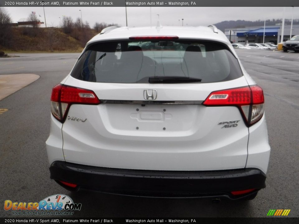 2020 Honda HR-V Sport AWD Platinum White Pearl / Black Photo #8