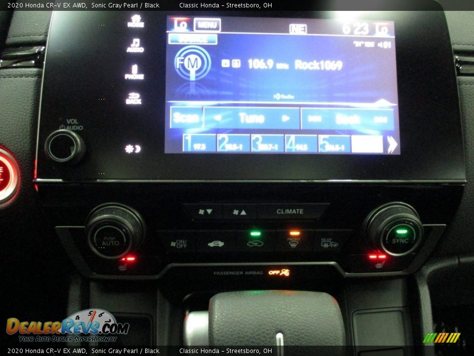 2020 Honda CR-V EX AWD Sonic Gray Pearl / Black Photo #35