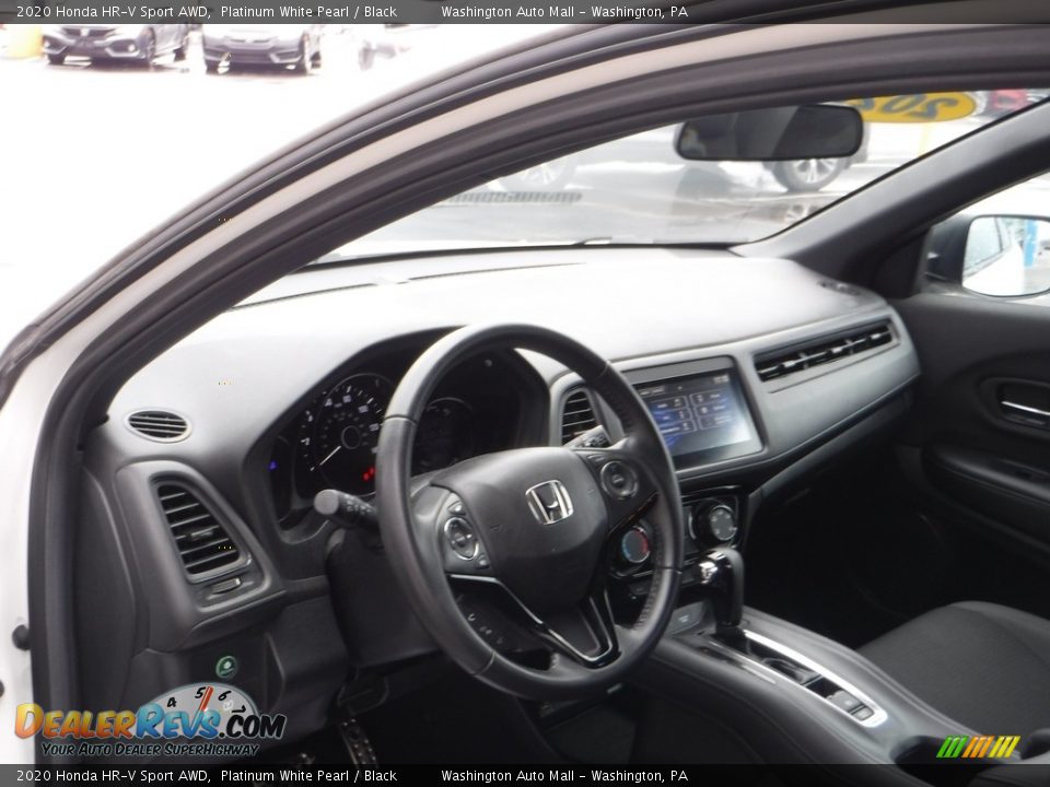 2020 Honda HR-V Sport AWD Platinum White Pearl / Black Photo #11