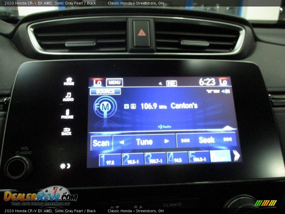 2020 Honda CR-V EX AWD Sonic Gray Pearl / Black Photo #36