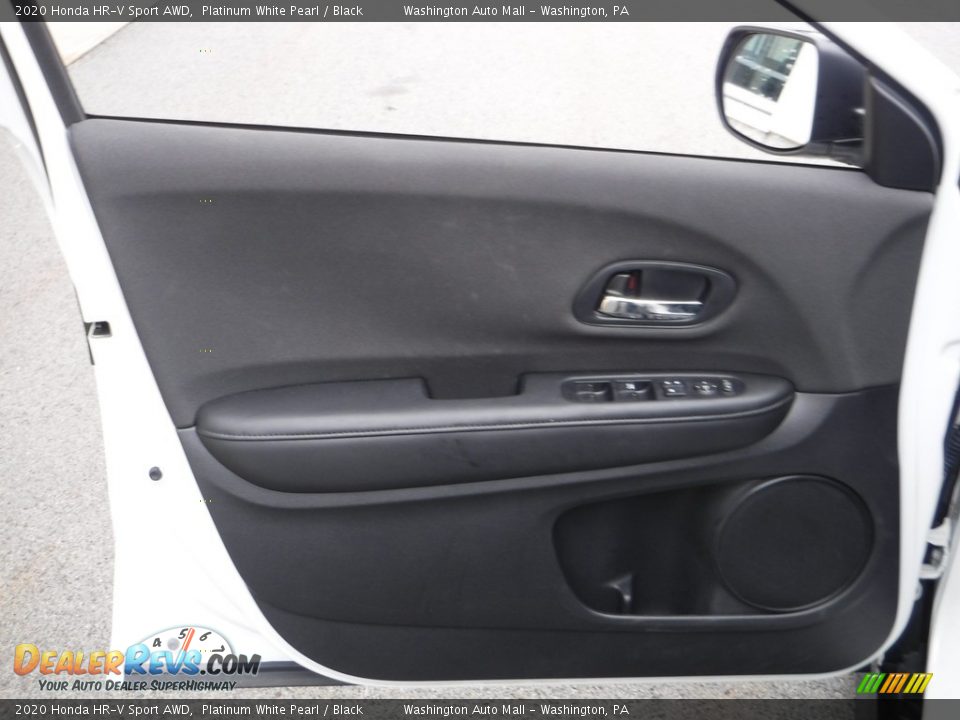 2020 Honda HR-V Sport AWD Platinum White Pearl / Black Photo #12