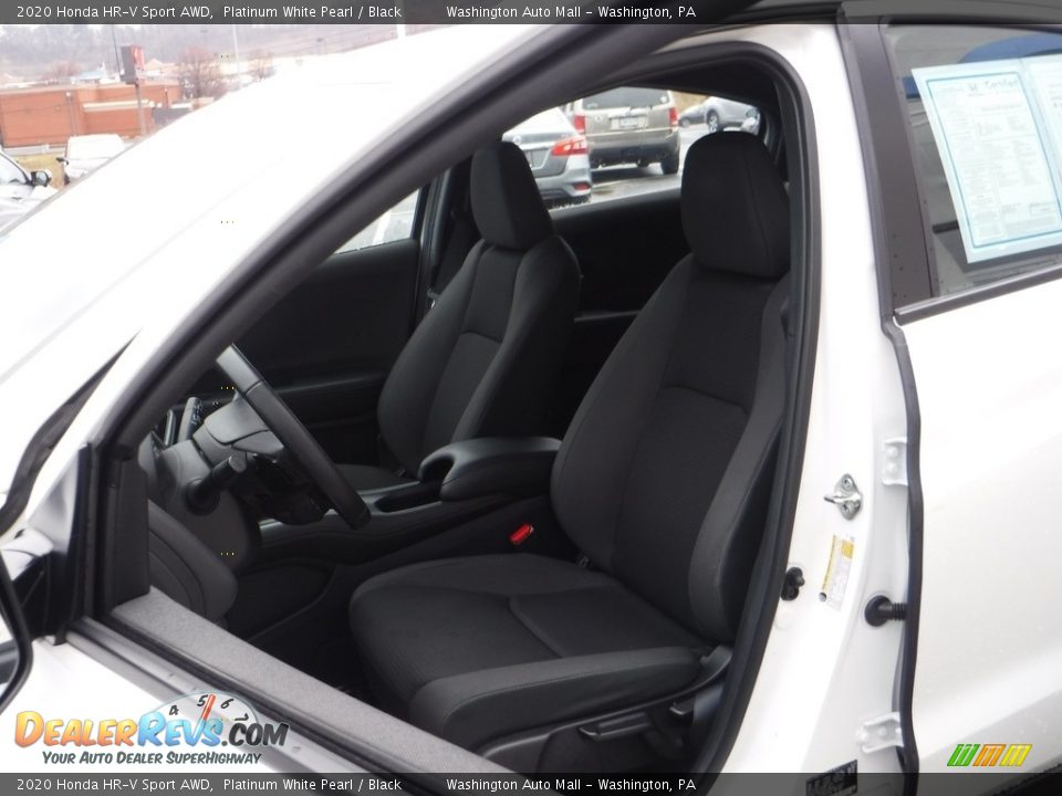 2020 Honda HR-V Sport AWD Platinum White Pearl / Black Photo #13