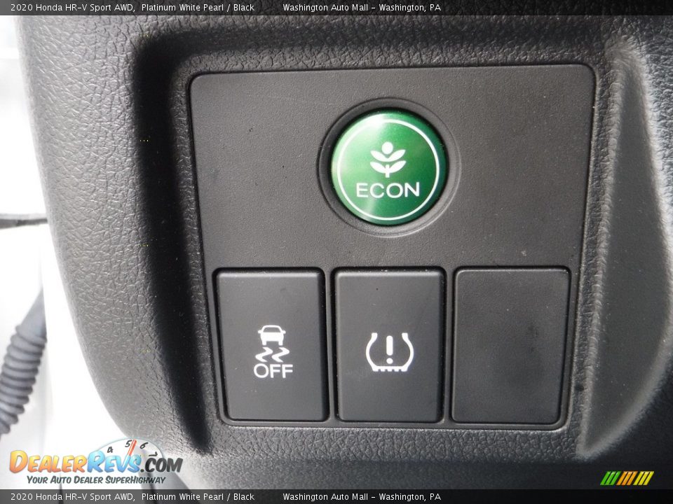 2020 Honda HR-V Sport AWD Platinum White Pearl / Black Photo #14