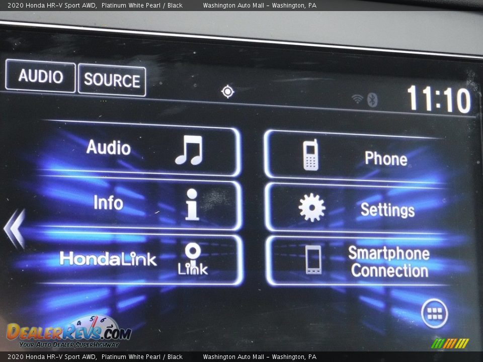 2020 Honda HR-V Sport AWD Platinum White Pearl / Black Photo #18