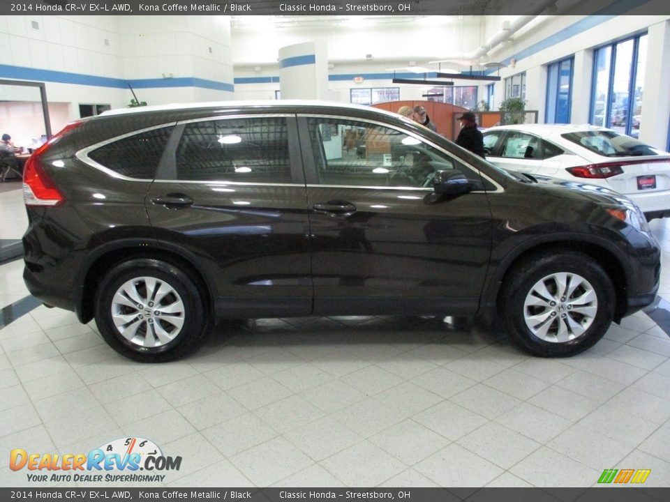 2014 Honda CR-V EX-L AWD Kona Coffee Metallic / Black Photo #4