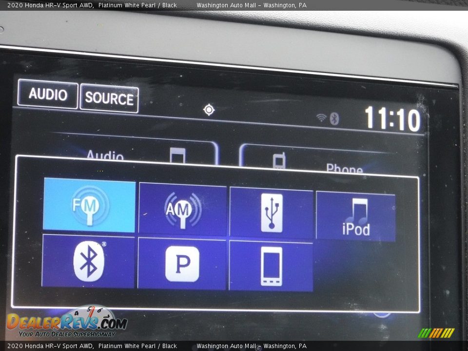 2020 Honda HR-V Sport AWD Platinum White Pearl / Black Photo #19