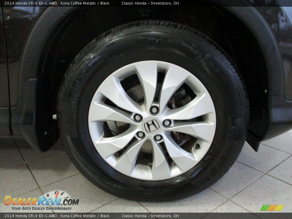 2014 Honda CR-V EX-L AWD Kona Coffee Metallic / Black Photo #5
