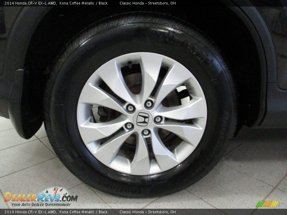 2014 Honda CR-V EX-L AWD Kona Coffee Metallic / Black Photo #6