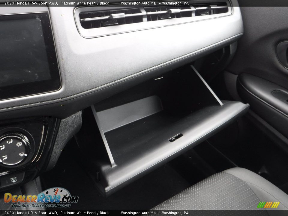 2020 Honda HR-V Sport AWD Platinum White Pearl / Black Photo #21