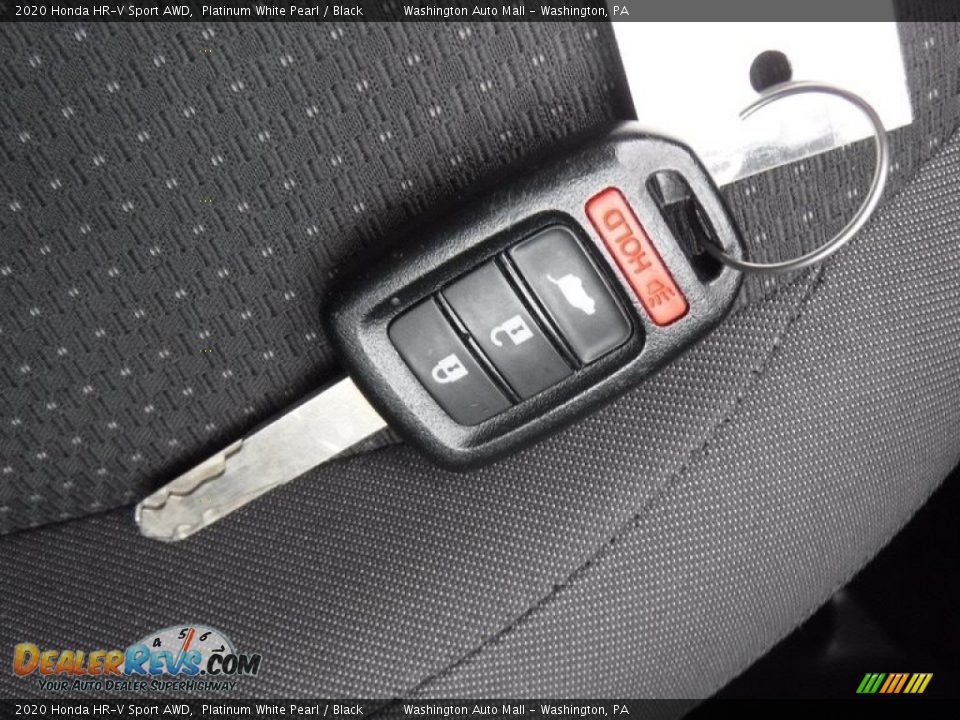 2020 Honda HR-V Sport AWD Platinum White Pearl / Black Photo #25