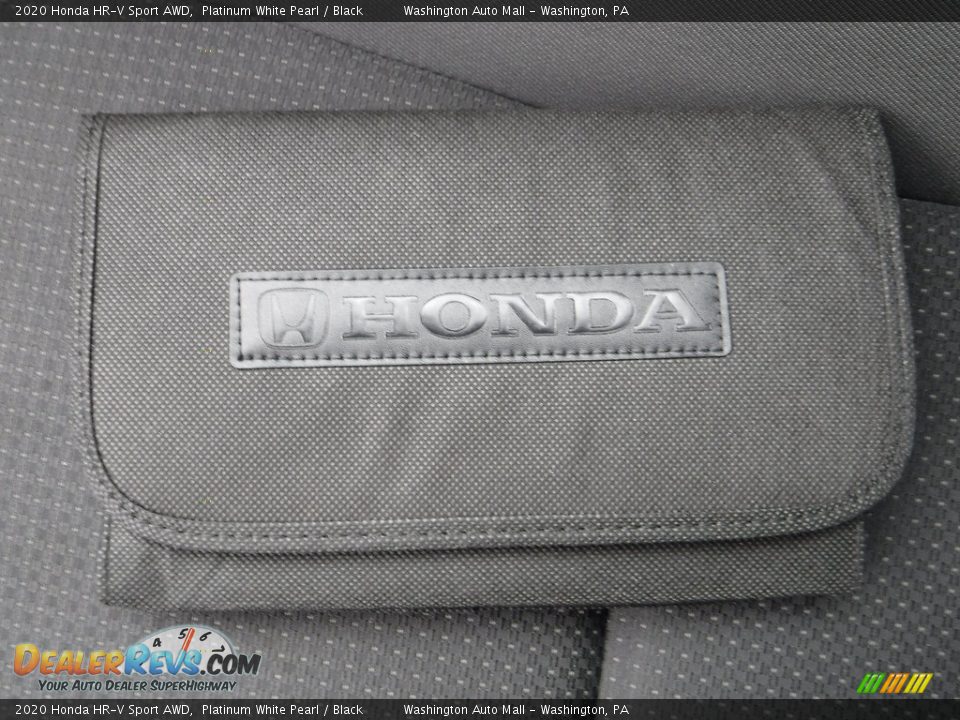 2020 Honda HR-V Sport AWD Platinum White Pearl / Black Photo #26