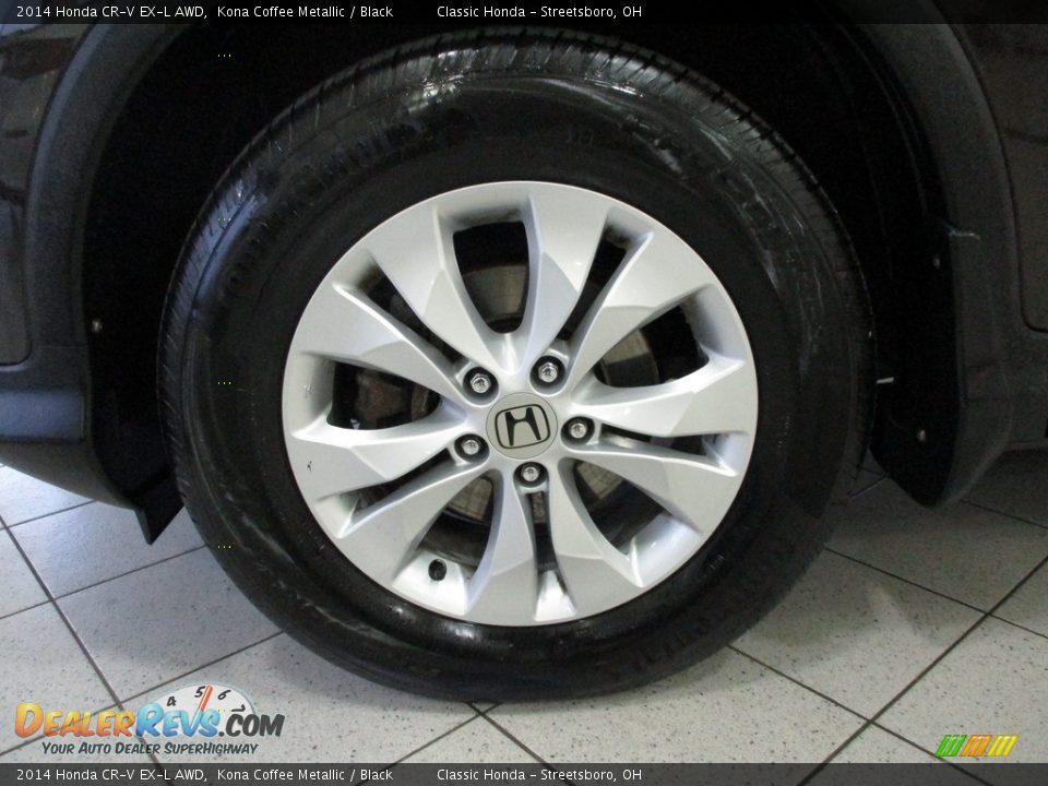 2014 Honda CR-V EX-L AWD Kona Coffee Metallic / Black Photo #12