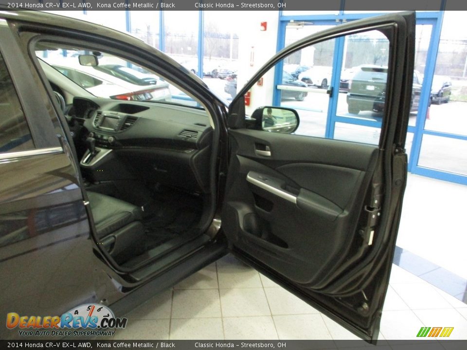 2014 Honda CR-V EX-L AWD Kona Coffee Metallic / Black Photo #16