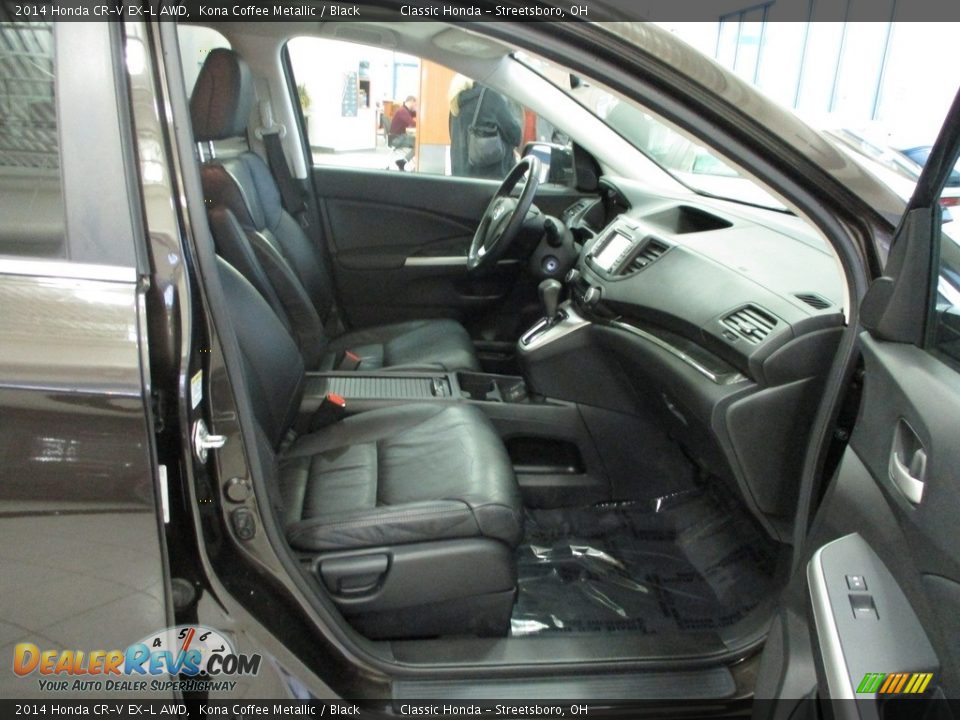 2014 Honda CR-V EX-L AWD Kona Coffee Metallic / Black Photo #17