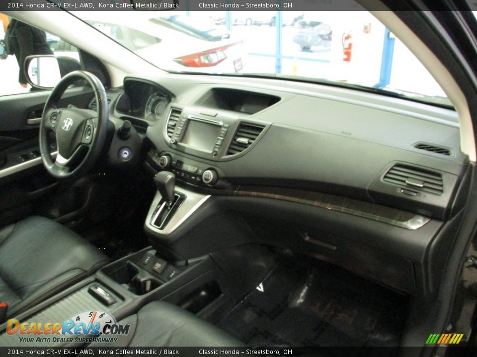 2014 Honda CR-V EX-L AWD Kona Coffee Metallic / Black Photo #19