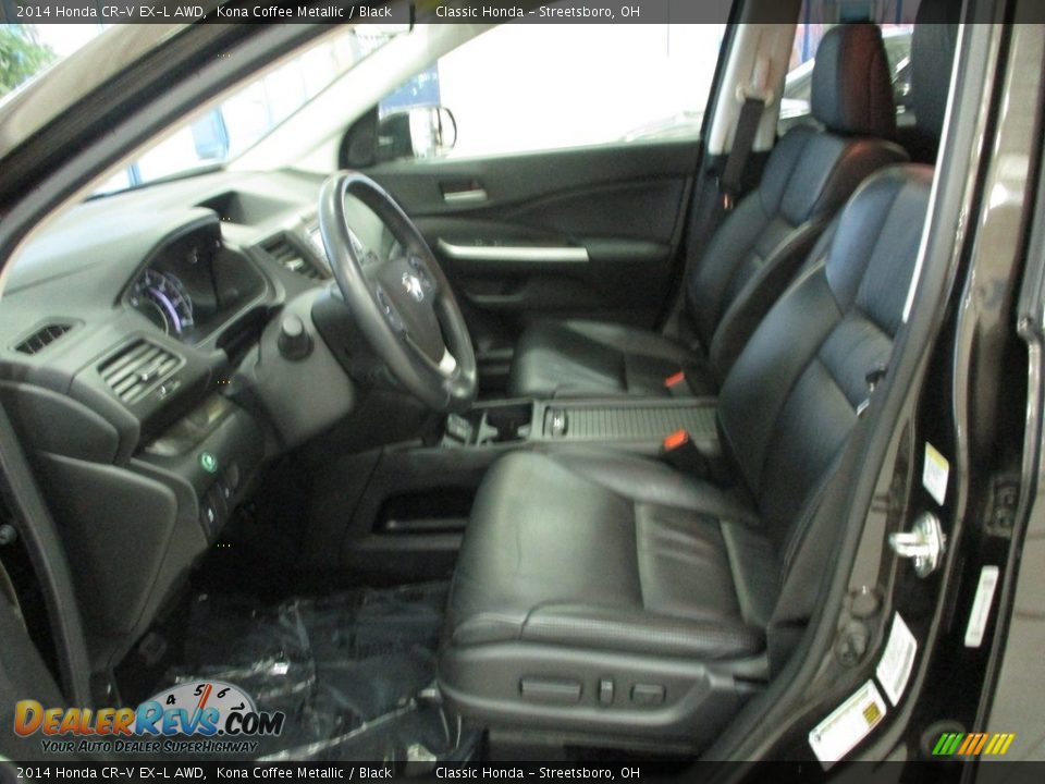 2014 Honda CR-V EX-L AWD Kona Coffee Metallic / Black Photo #27