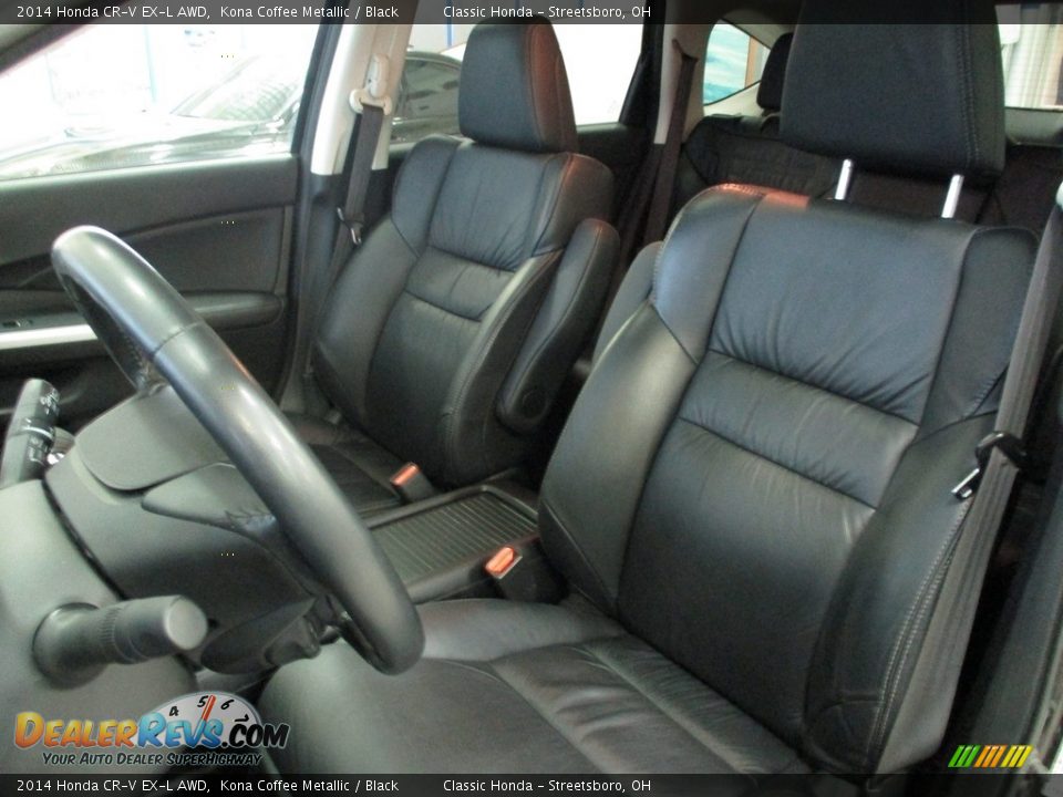 2014 Honda CR-V EX-L AWD Kona Coffee Metallic / Black Photo #28