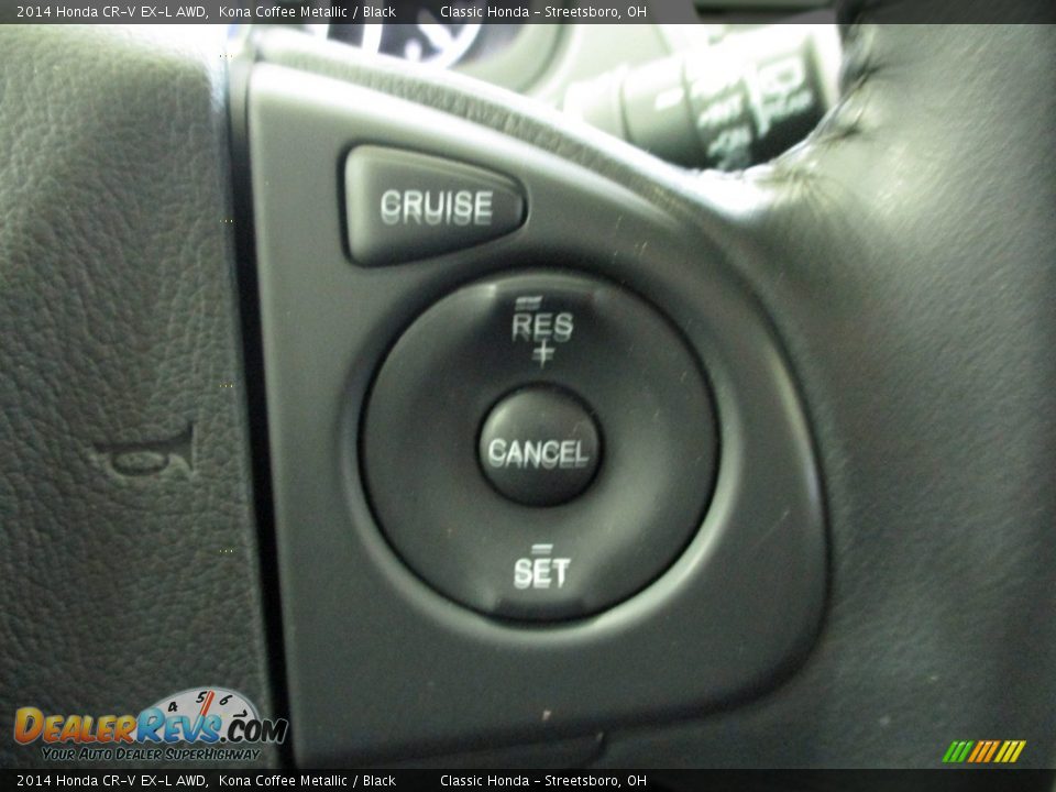 2014 Honda CR-V EX-L AWD Kona Coffee Metallic / Black Photo #35