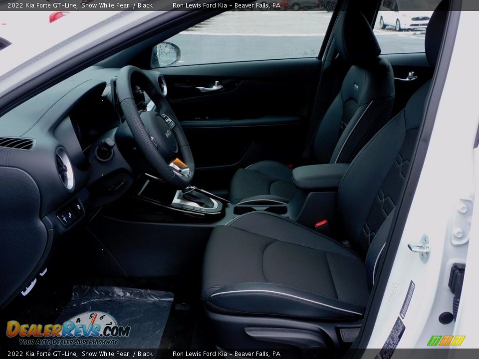 2022 Kia Forte GT-Line Snow White Pearl / Black Photo #11